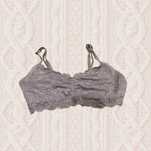 Lavender Lace Bralette- Anthropologie